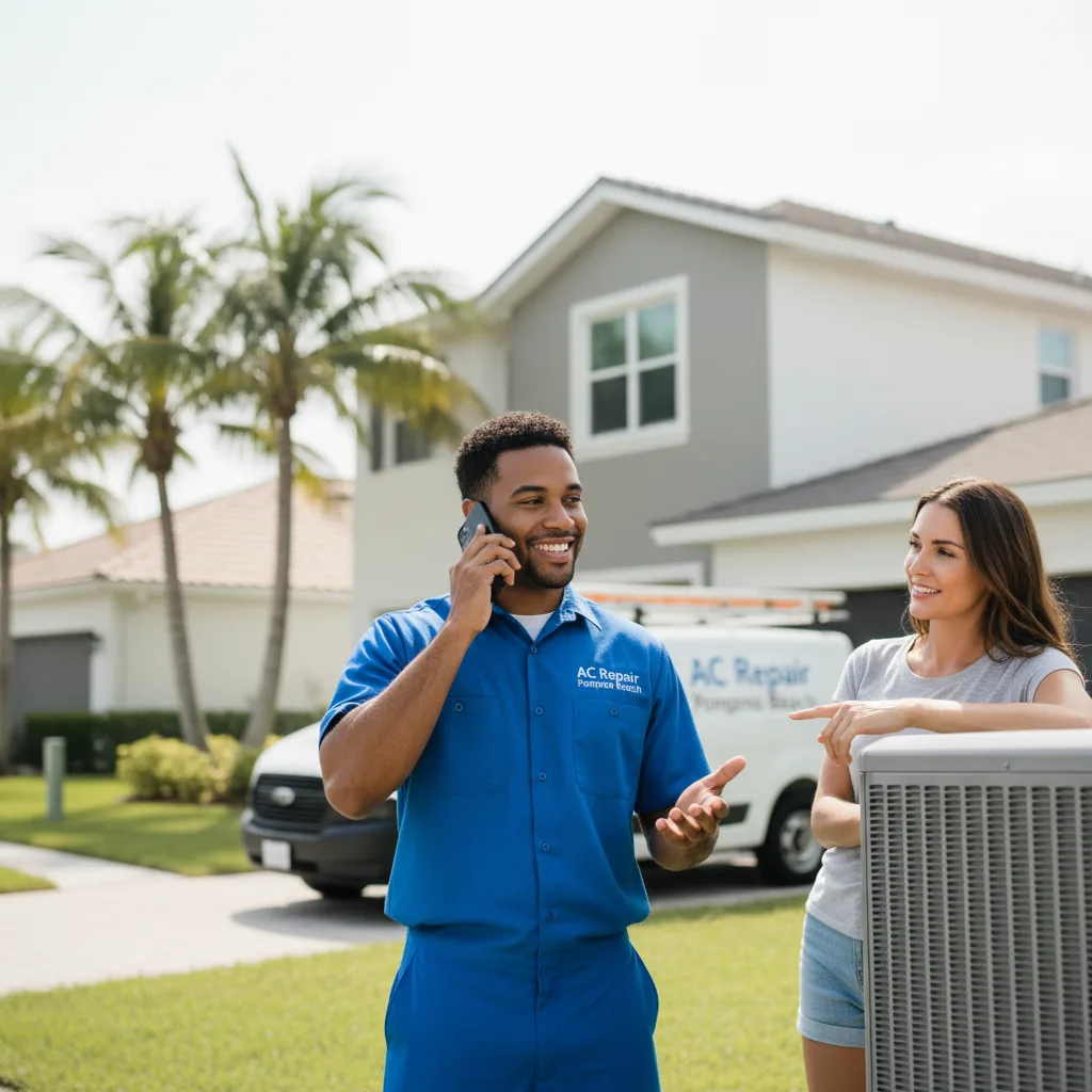 AC Repair Pompano Beach customer support in Daly City